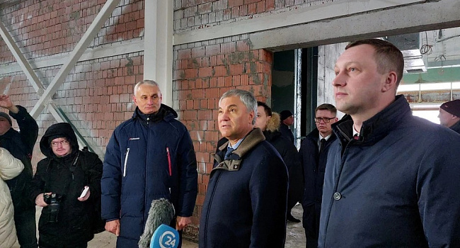 Володин потребовал достроить CК