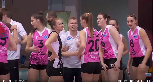 Видео - Волейболистки «Протона» уверенно обыграли соперника на домашней площадке