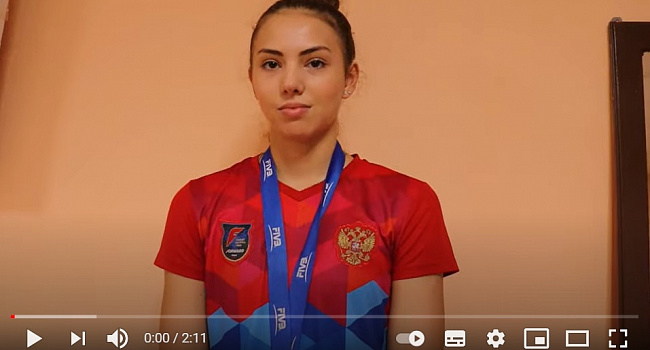 Видео - Анастасия Чернова о ЧМU20